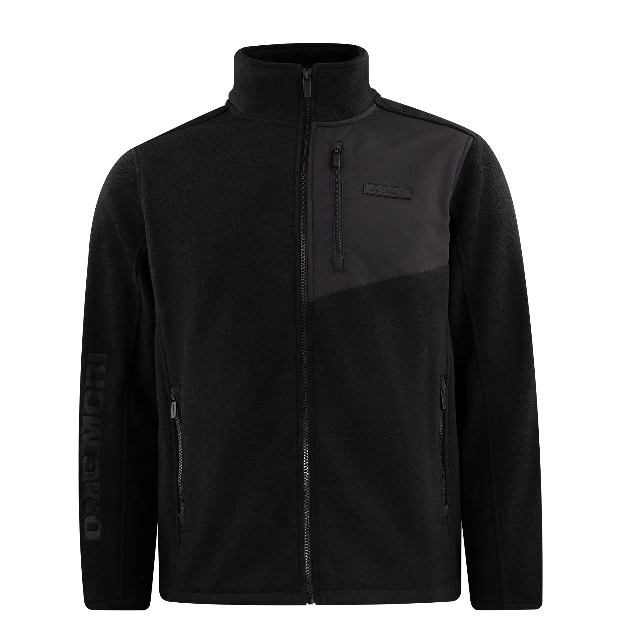 Unisex Fleece Jacket black Unisex Fleece Jacket black