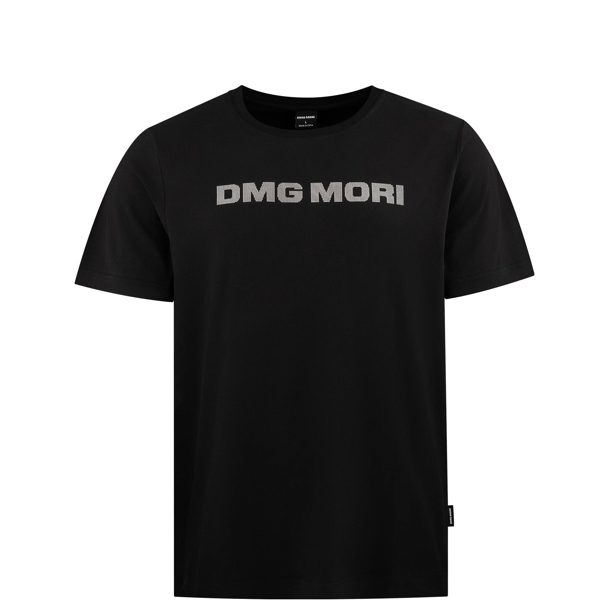 Unisex Soft Rubber Logo T-Shirt schwarz Produktbild: Unisex Soft Rubber Logo T-Shirt schwarz