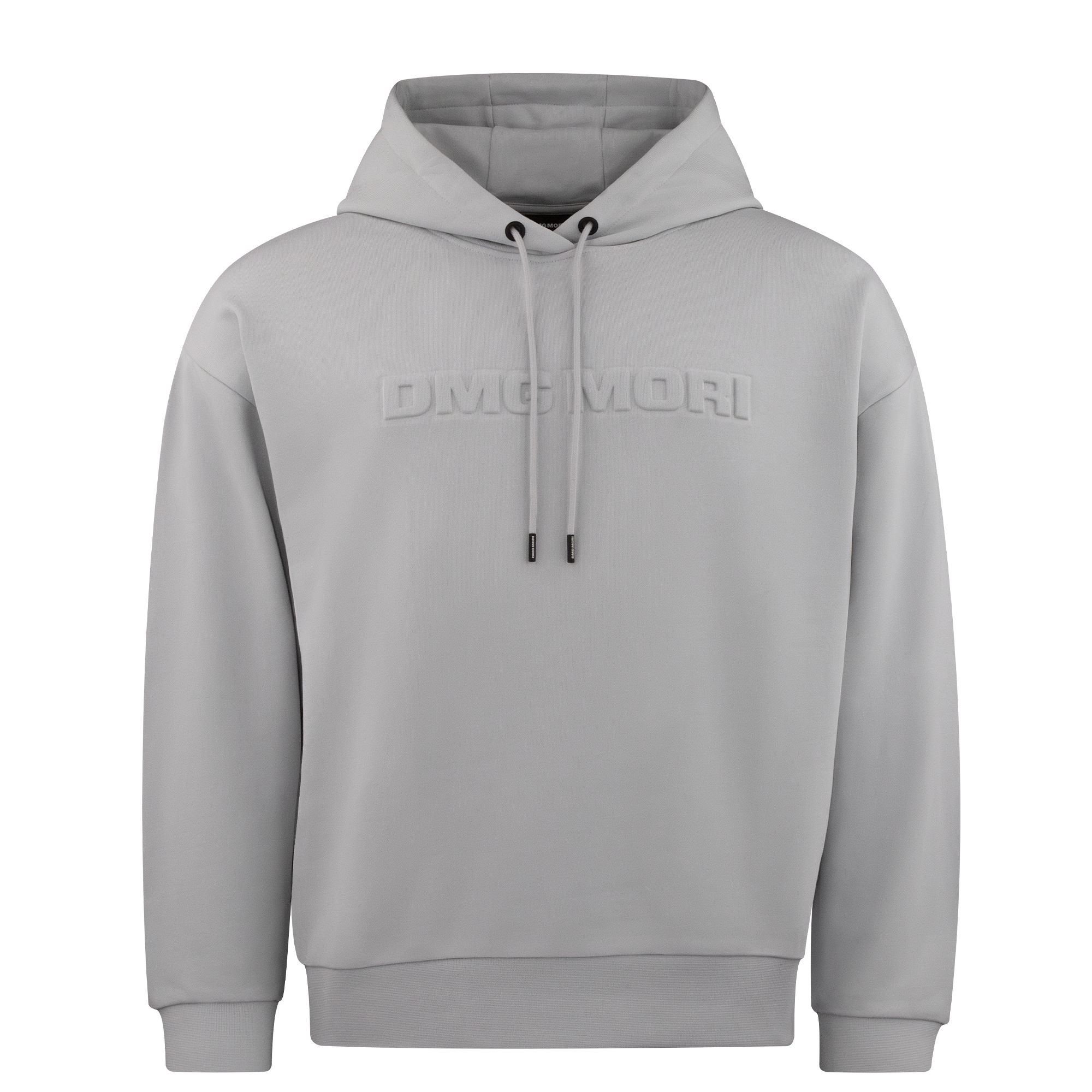 Unisex Embossed Logo Hoodie Produktbild: Unisex Embossed Logo Hoodie